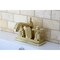 Kingston Brass KS8642ZX 4" Centerset Bathroom Faucet, Polished Brass KS8642ZX - alternate 2